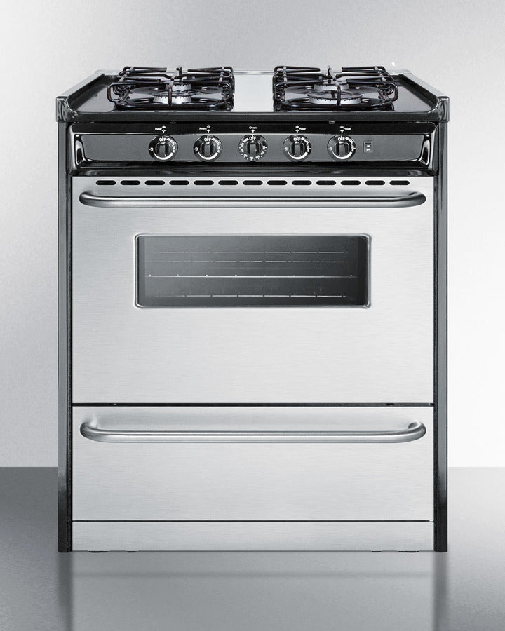 LP Gas Range Sealed Burner - Standard Plus - Stainless