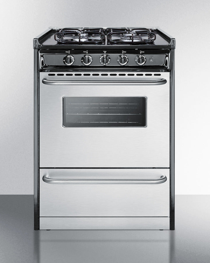 LP Gas Range Sealed Burner - Standard Plus - Stainless