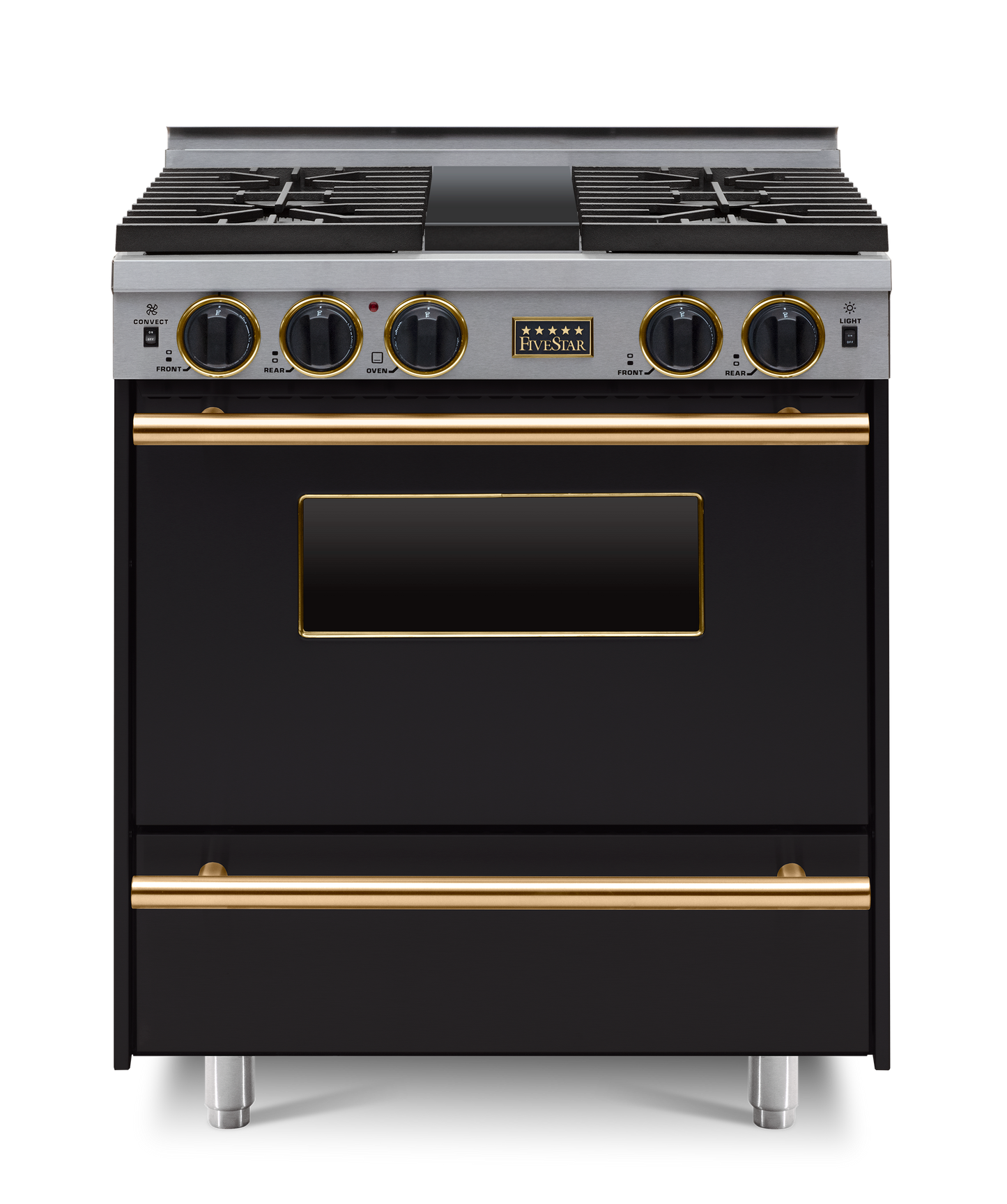 30” LP Gas All-Gas Convection Range - Sealed Burners