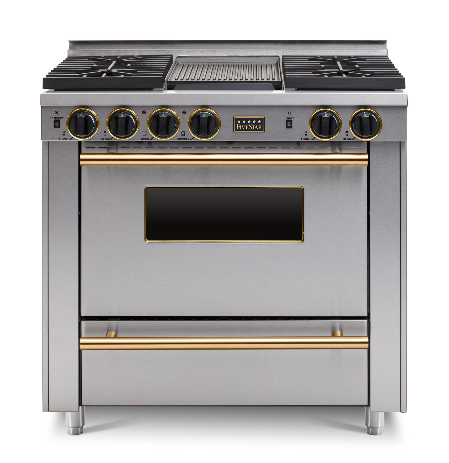36” All-Gas Convection Range - Sealed Burners