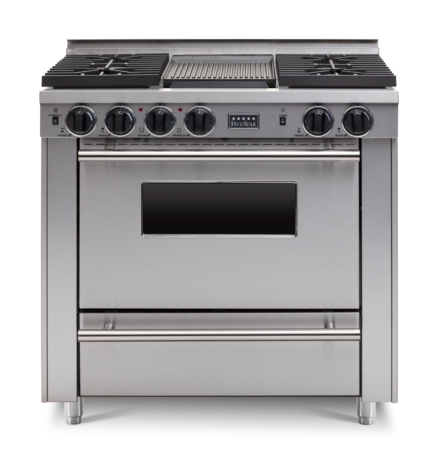 36” All-Gas Convection Range - Sealed Burners