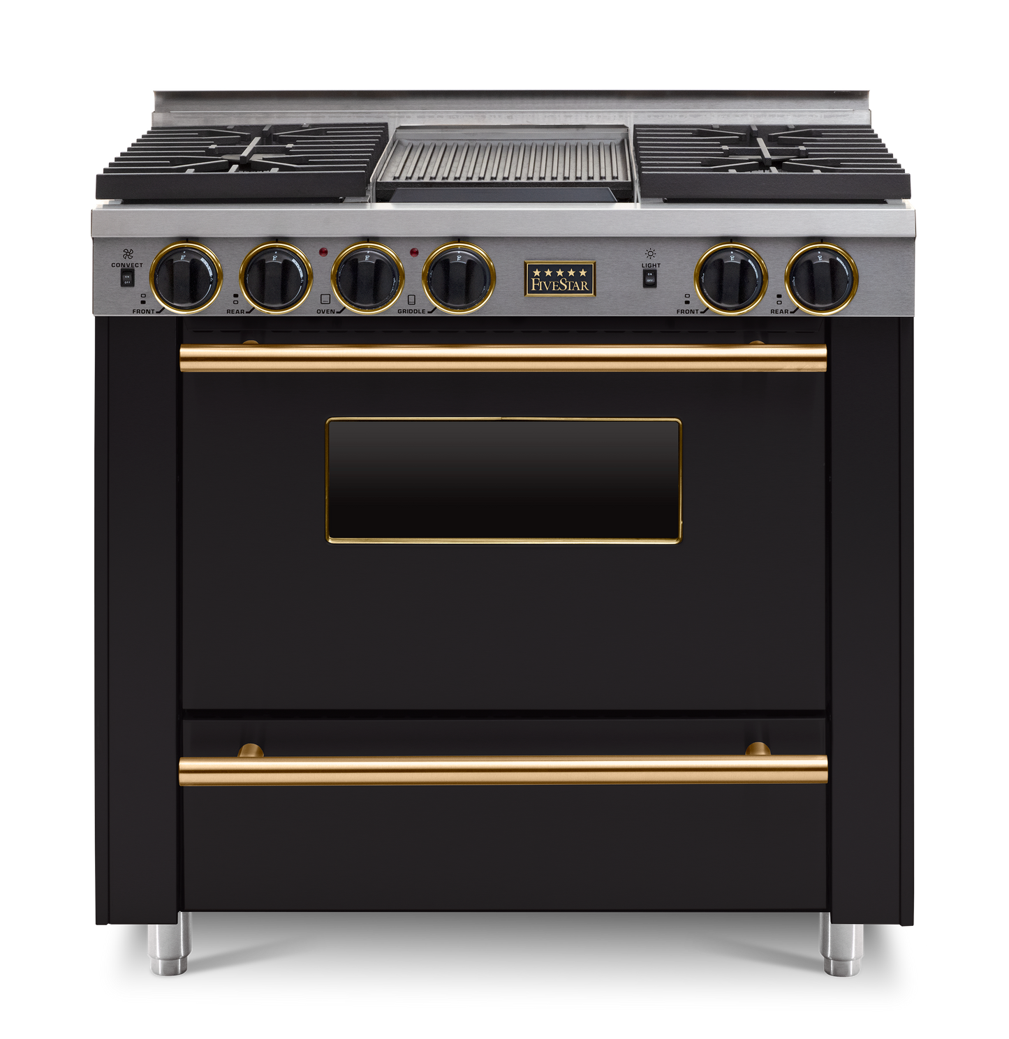 36” All-Gas Convection Range - Sealed Burners