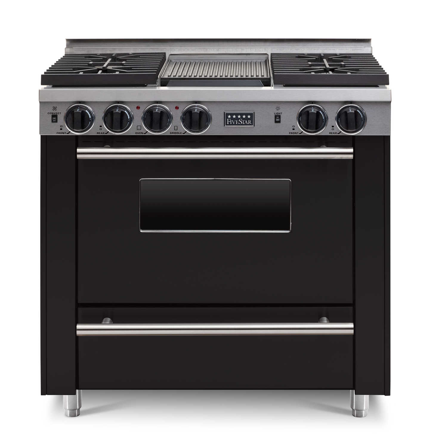36” All-Gas Convection Range - Sealed Burners