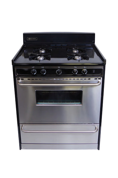 Gas Range Open Burner - Standard Plus - Stainless