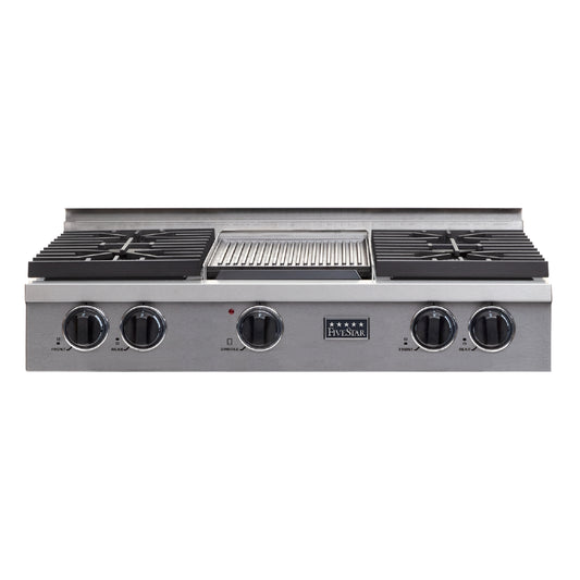 36" Gas Cooktops - Sealed Burners