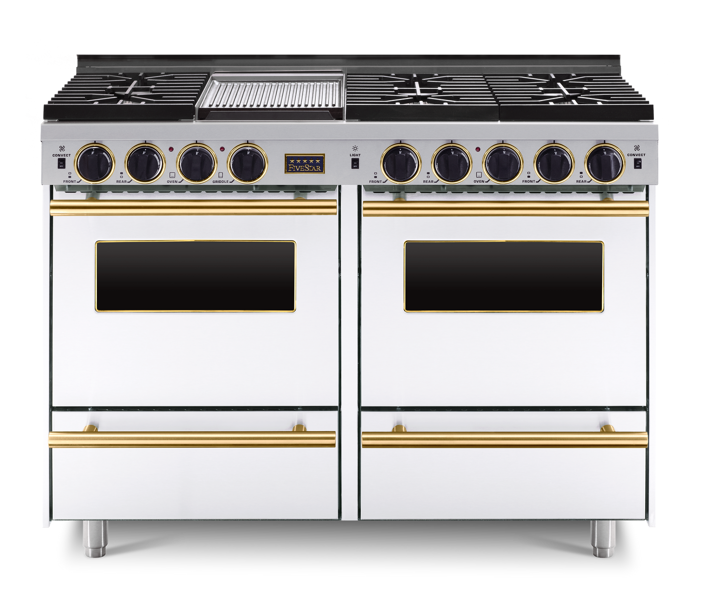 48" LP All-Gas Convection Range - Sealed Burners